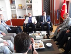 YÖK Başkanı Prof. Dr. Çetinsaya, Bingöl'e geldi