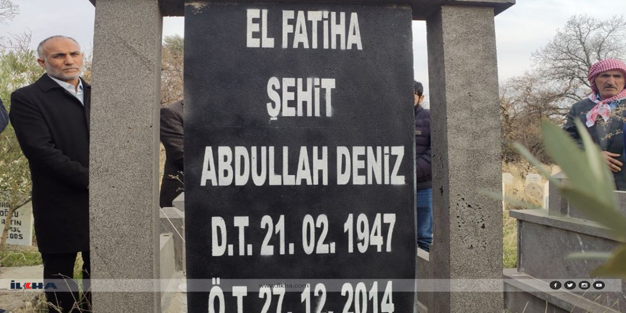 Şehid Abdullah Deniz kabri başında yâd edildi