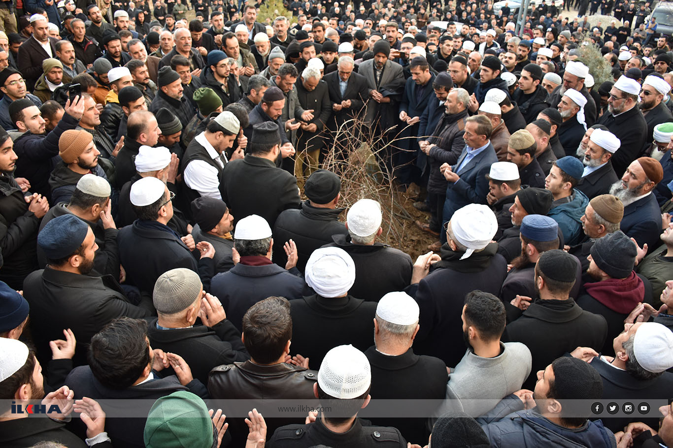 Şêx Muhammed Mesud Turel bi duayan hat definkirin