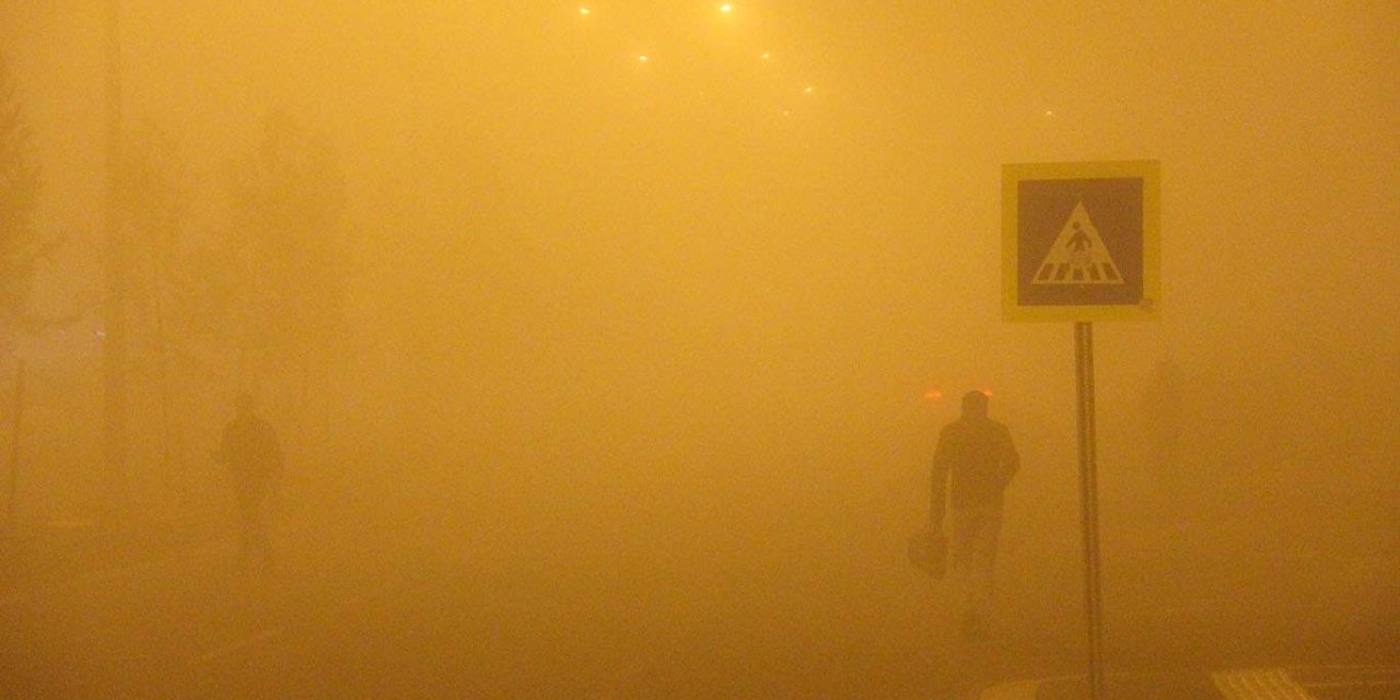 Diyarbakır'da yoğun sis nedeniyle uçaklar iniş yapamadı