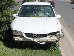 Diyarbakır'da trafik kazası: Bir yaralı