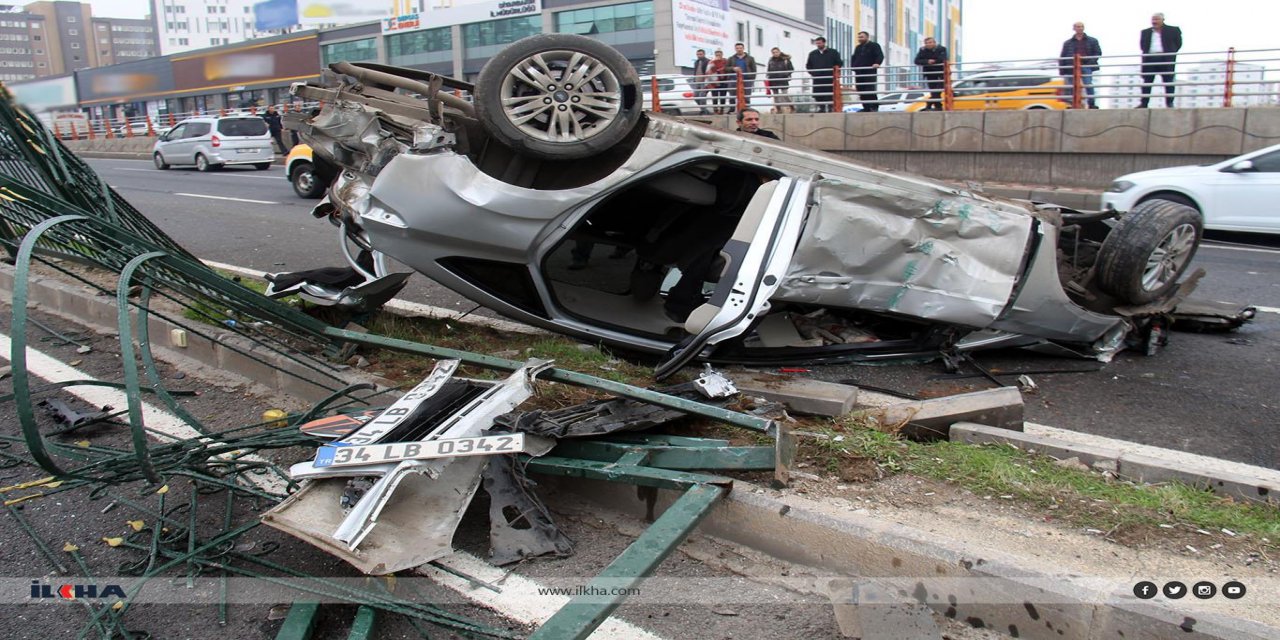 Diyarbakır'da 2022'de meydana gelen trafik kazalarında 24 kişi öldü