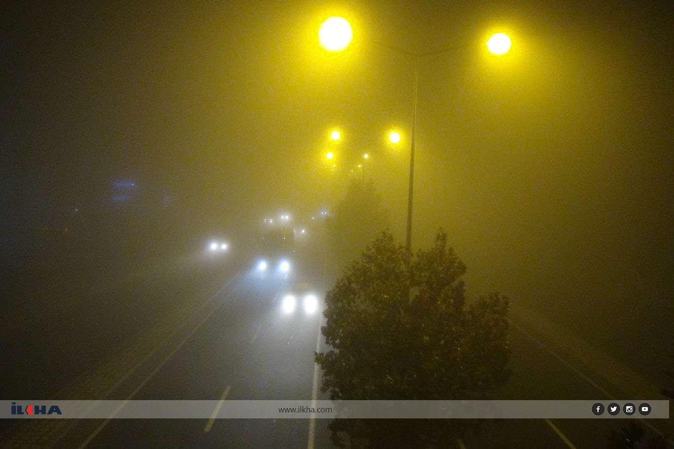 Diyarbakır'da yoğun sis etkili oldu