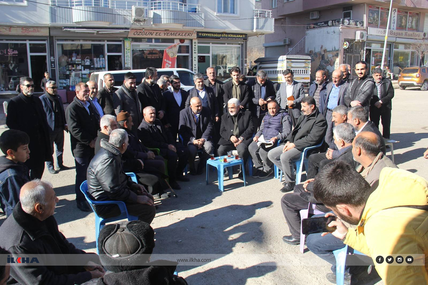 Yapıcıoğlu Dargeçit'te: Ticaret ve siyasette dürüstlük öncelenmelidir