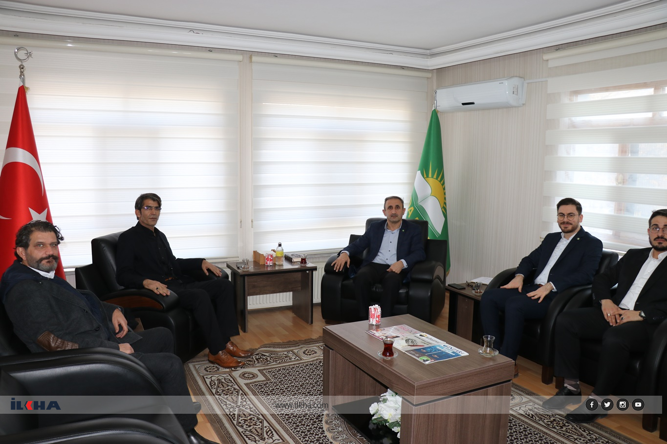 HEZKURD'den HÜDA PAR'a ziyaret