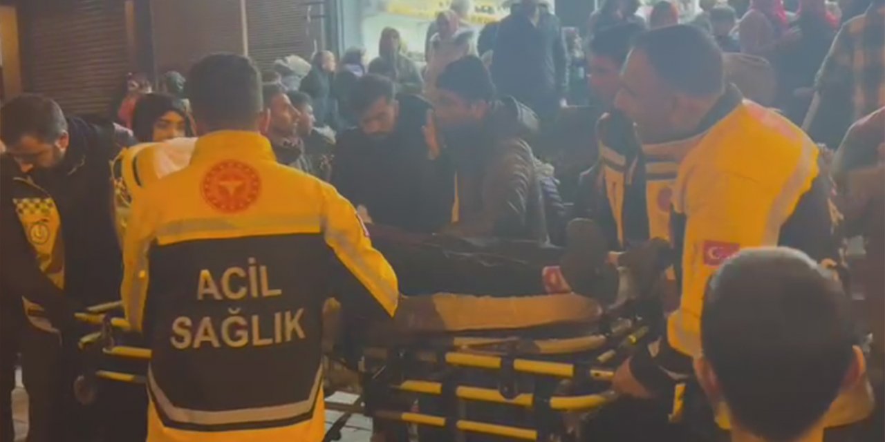 Diyarbakır Bağlar'da gece açılışı yapılan iş yerinde izdiham