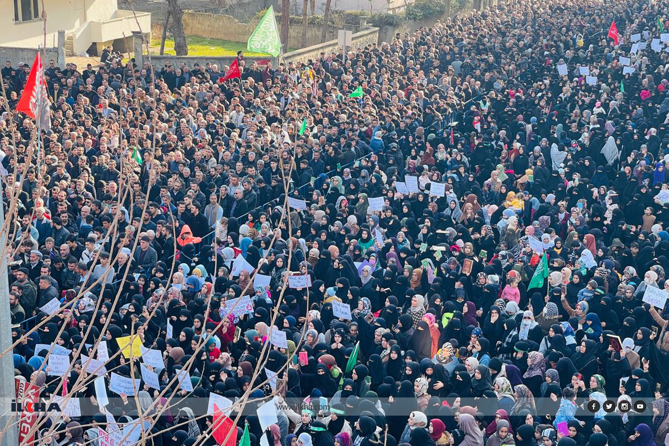 Li Êlihê mîtînga “Xwedî li Quranê Derkeve” dest pê kir