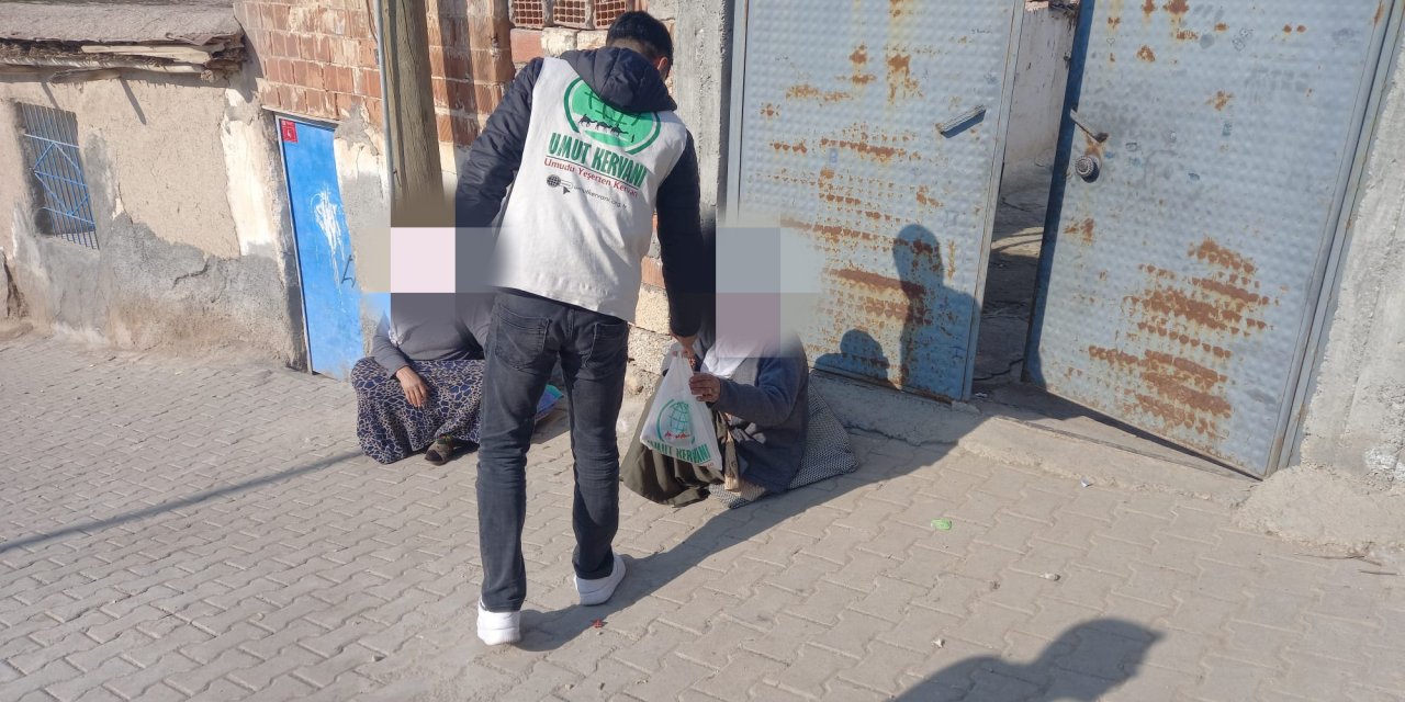 Umut Kervanı Vakfı Çınar Temsilciliğinden Regaib Kandili münasebetiyle yardım