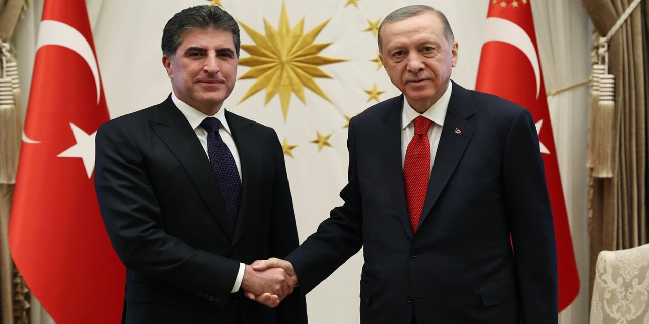 Serokê Herêma Kurdistanê û Serokomarê Tirkîyê hevdîtin kirin