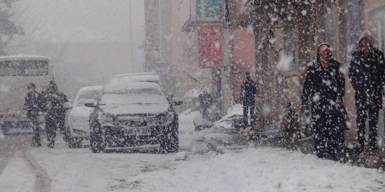 Meteorolojiden aralarında Diyarbakır'ın da bulunduğu Güneydoğu illeri için yoğun kar uyarısı