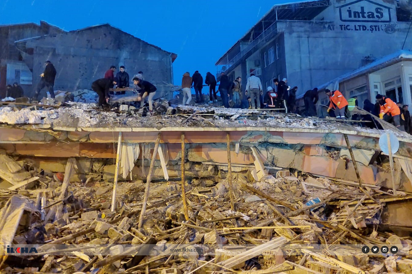 Gün ışığıyla Malatya’dan ilk görüntüler