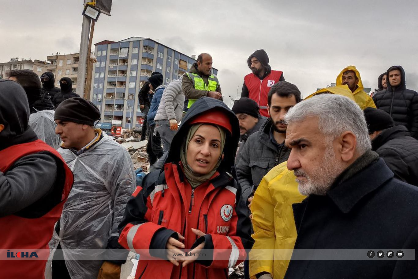 Serokê Giştî yê HUDA PARê Yapicioglu, li Dîyarbekirê xebatên lêgerîn û xelaskirinê vekoland