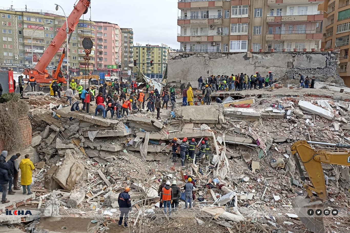 Diyarbakır'da deprem nedeniyle vefat edenlerin sayısı 120'ye yükseldi
