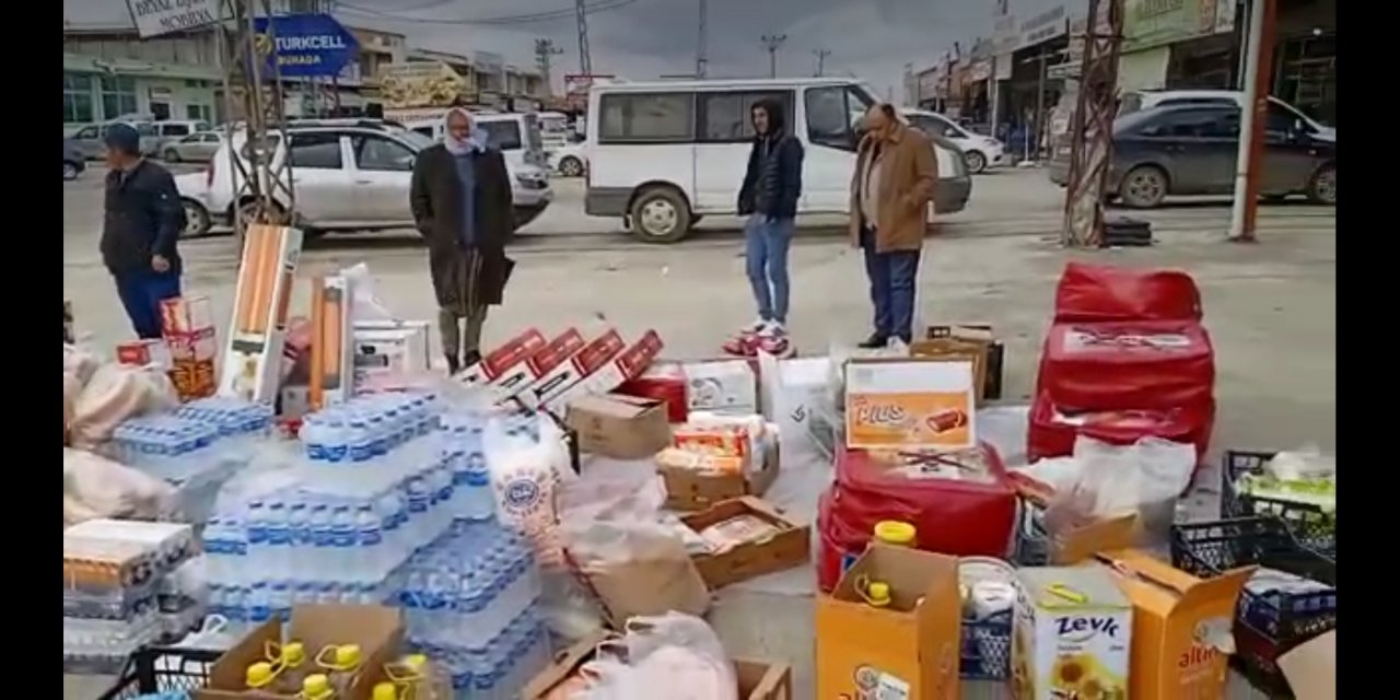 Çınar'dan depremzedeler için ikinci kamyon ihtiyaç malzemesi yola çıktı