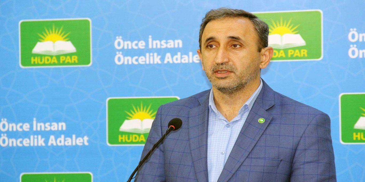 Ji Sekreterê Giştî yê HUDA PARê Şehzade Demîr ji Şaredarîya Tersûs a CHPê re bertek