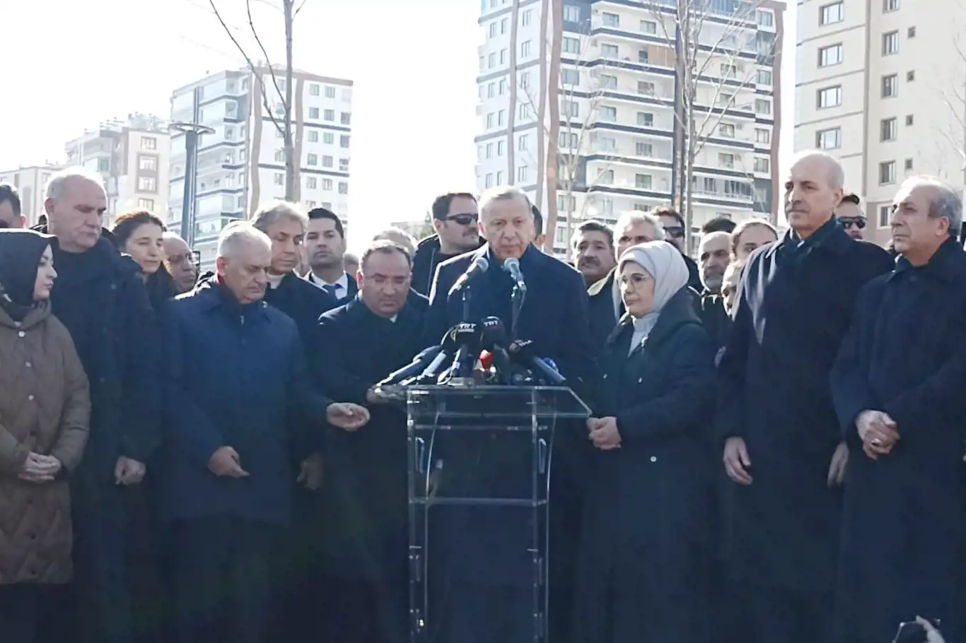 Erdoğan Diyarbakır'da konuştu: Depremde can kaybı 21 bin 43 oldu