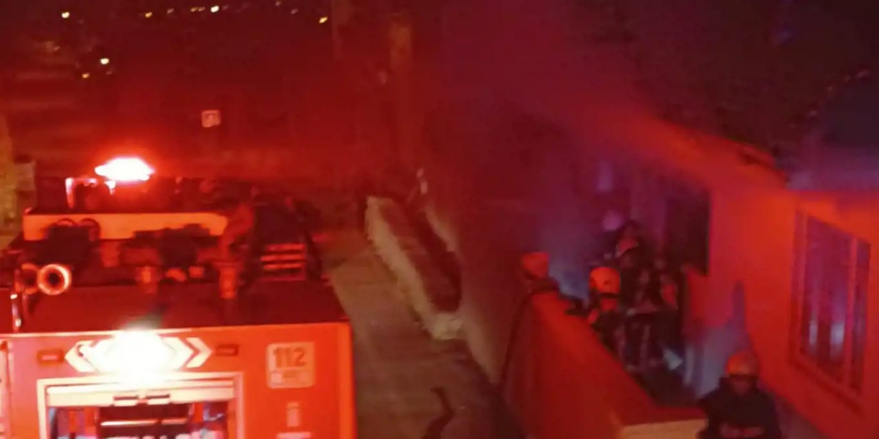 Konya'da evde çıkan yangında 7 depremzede vefat etti