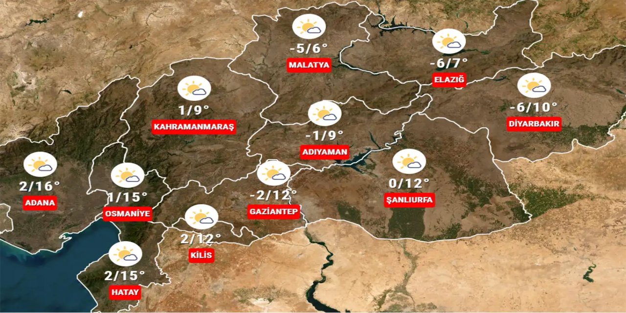 Deprem bölgesinde yağış beklenmiyor