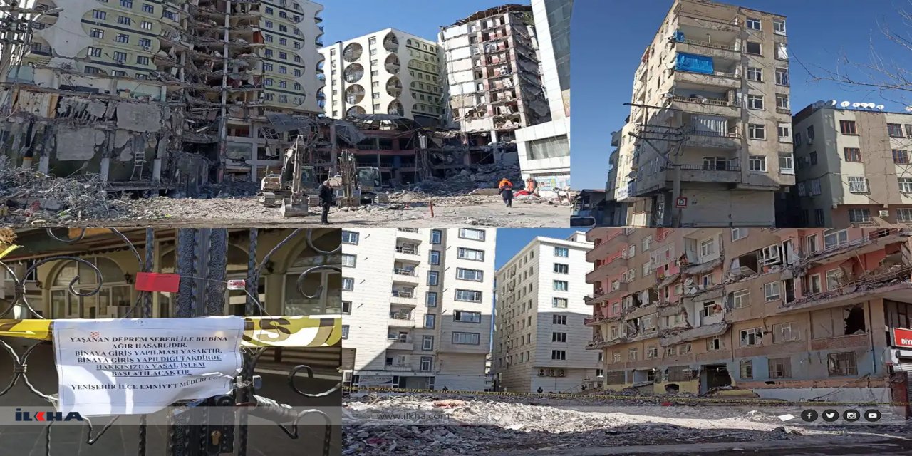 Diyarbakır'da enkaz kaldırma çalışmaları sona erdi