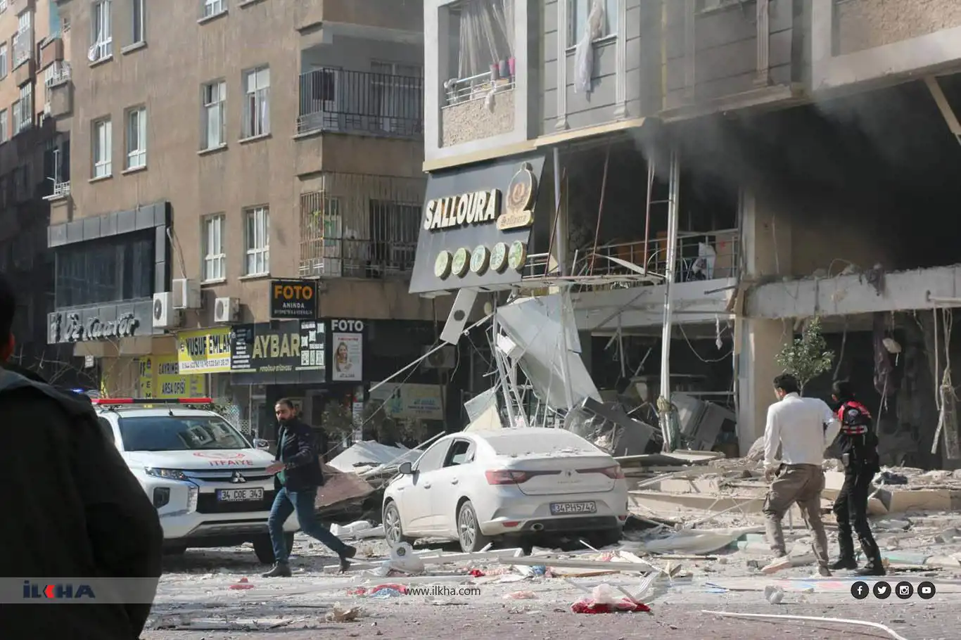 Li Rihayê teqîn: 2 mirî 8 birîndar