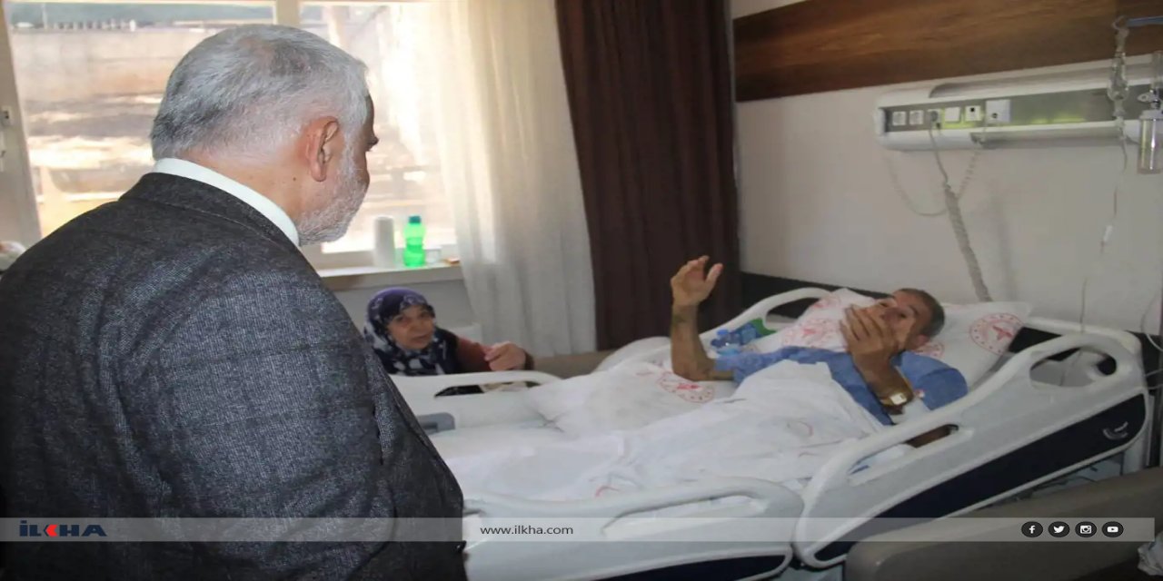 Serokê Giştî yê HUDA PARê Zekerîya Yapicioglu, li Rihayê erdhejzedeyan zîyaret kir