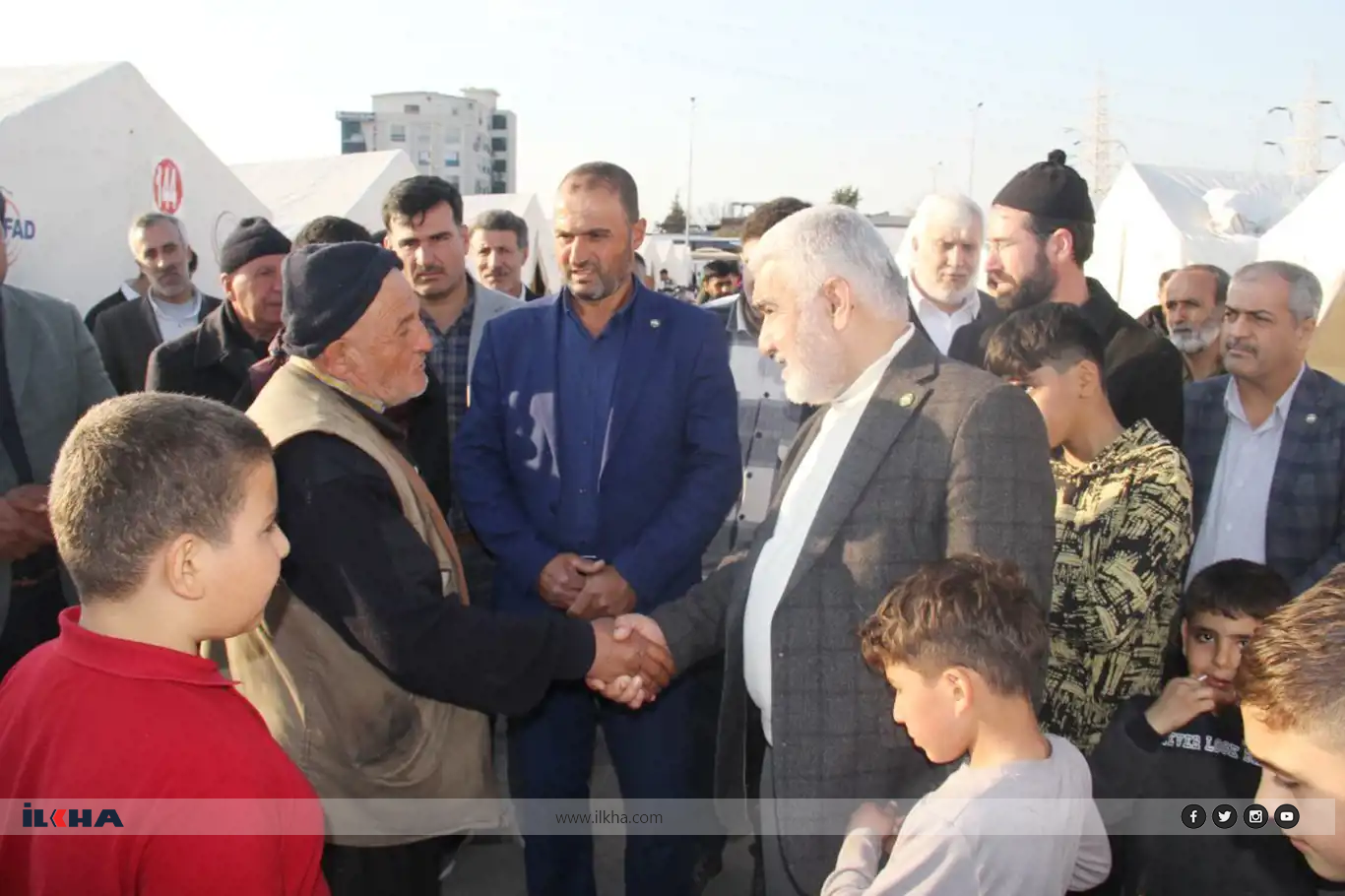 HÜDA PAR Genel Başkanı Zekeriya Yapıcıoğlu: Bu felaket bir yönüyle kardeşliğimizi pekiştirdi