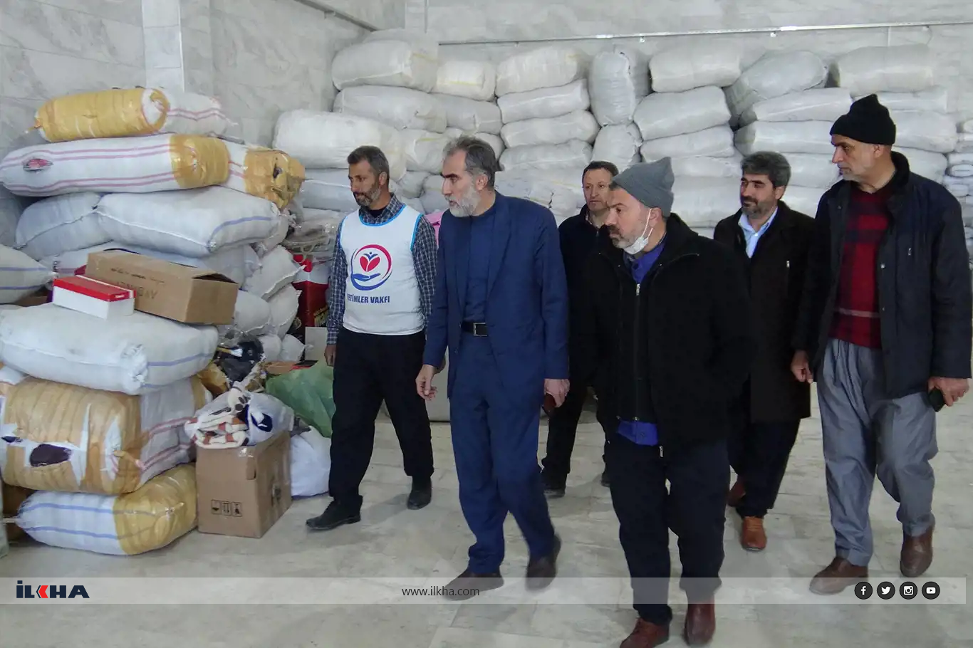 Serokê Giştî yê Weqfa Êtîman Karavîl li Meletîyê xebatan lêkolîn kir