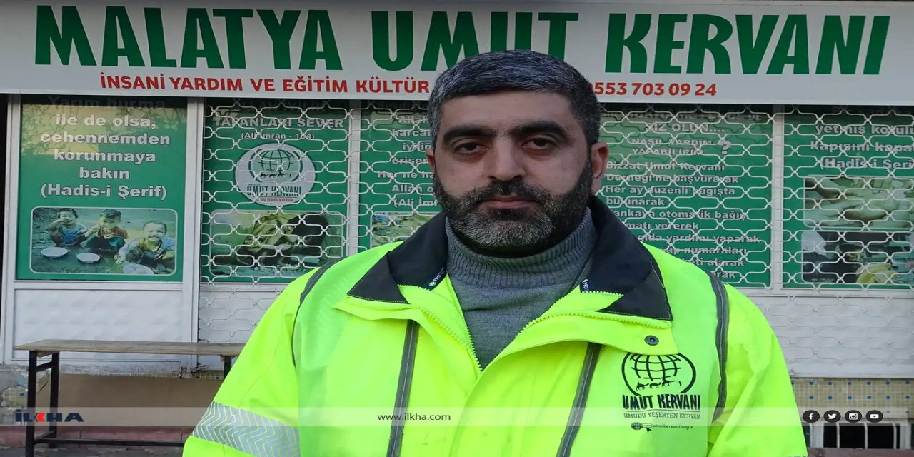 Malatya Umut Kervanı İl Koordinatörü Koçhan: Acil kuru gıdaya ihtiyacımız var