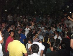 Ceyhan'da da gerilim yaşandı