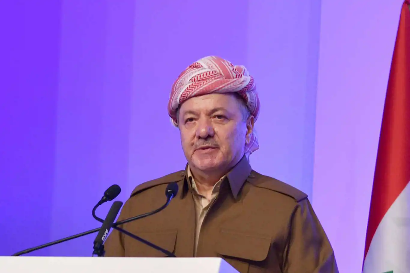 Mesûd Barzanî bi helkefta bîranîna Raperînê peyamek belav kir