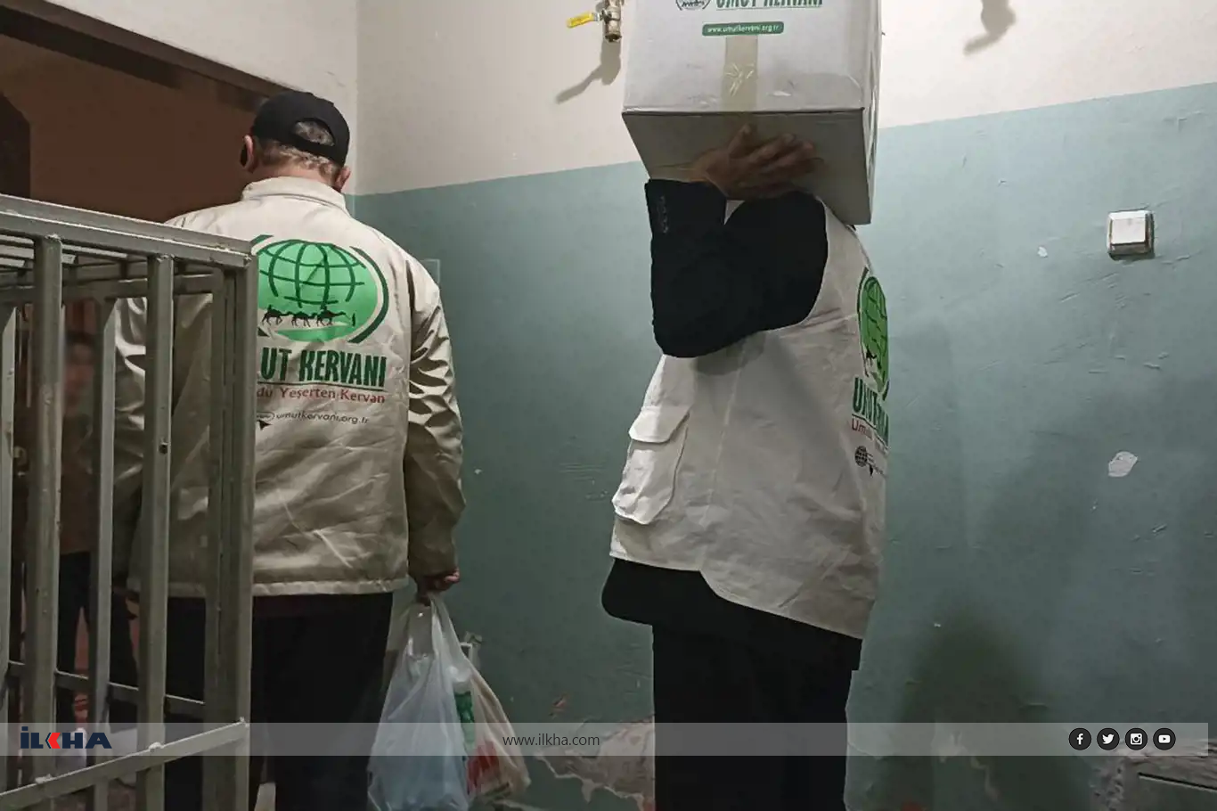 Umut Kervanı Diyarbakır Derneğinden 500 aileye gıda yardımı