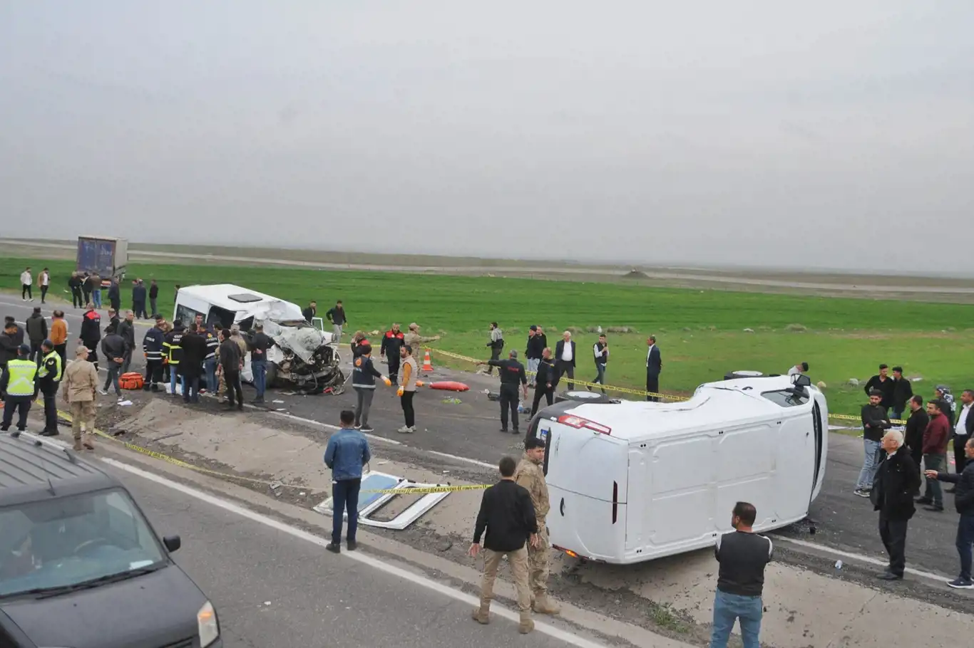 Cizre-Nusaybin kara yolunda trafik kazası: 10 yaralı