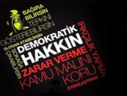 Eylemcilerden göstericilere uyarı