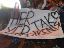 Taksim olayları Bursa'da devam ediyor