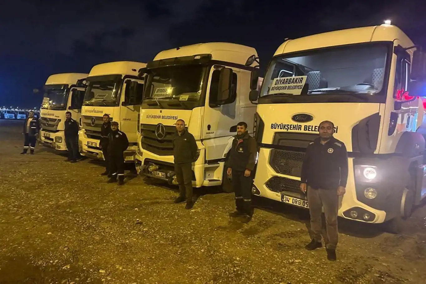 DBB’den selden zarar gören Şanlıurfa'ya araç ve personel desteği