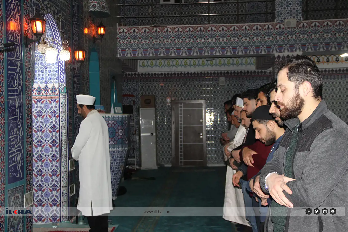 Cizre'de hatimle teravih namazı geleneği devam ediyor