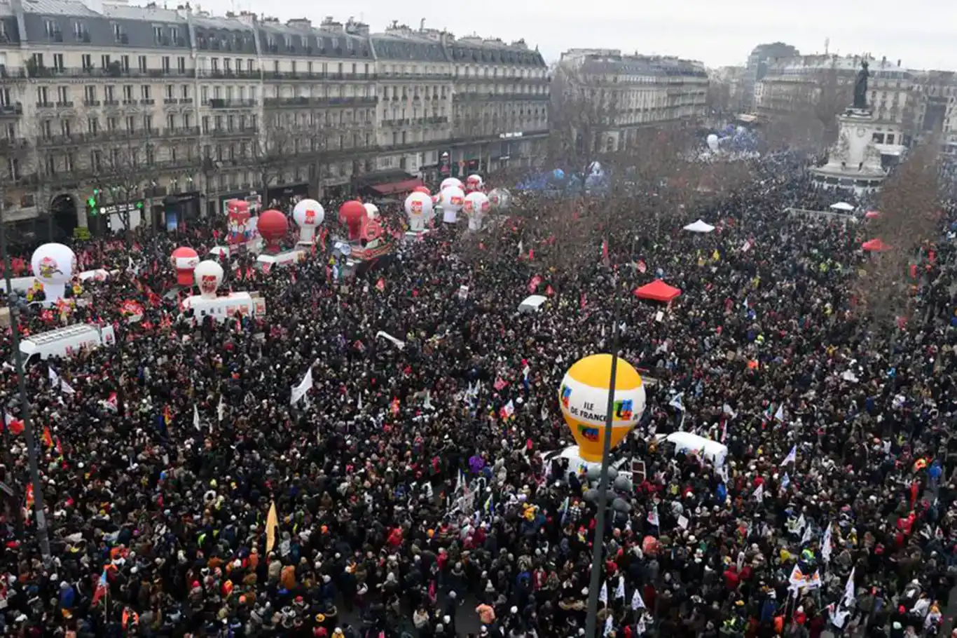 Li Fransayê greva mezin îro dest pê dike