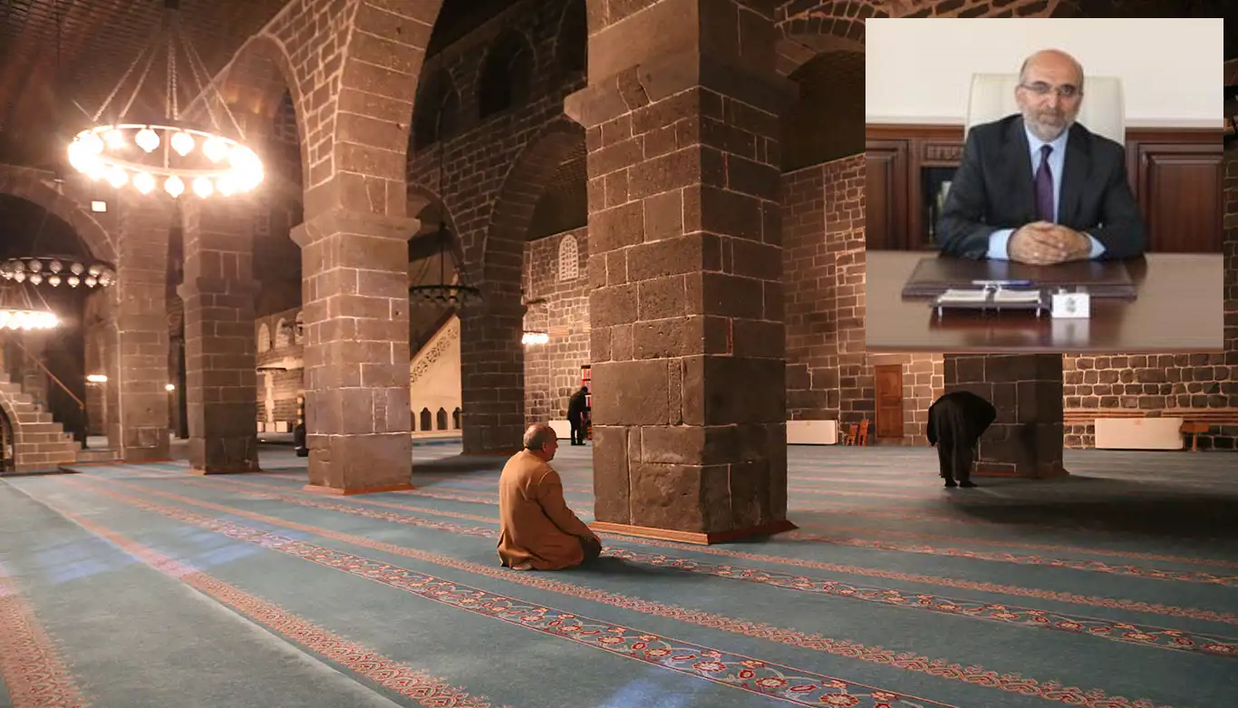 Diyarbakır İl Müftüsü Lütfü İmamoğlu: İtikaf dünyevi meşguliyeti terk edip Rabbe yakınlaşmaktır