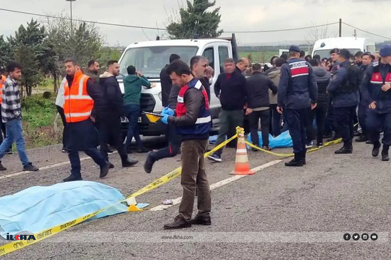 Diyarbakır'da işçilere çarpan araç şoförü karakola teslim oldu