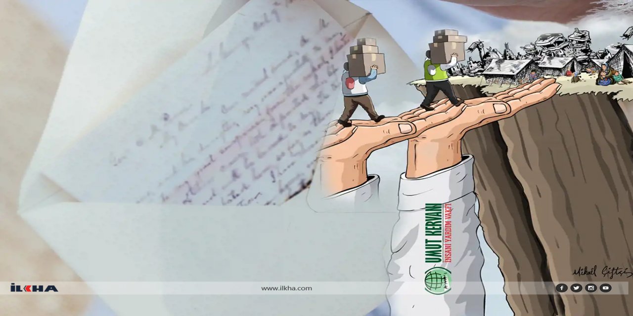 Diyarbakır'da minik hayırseverden Umut Kervanına anlamlı mektup