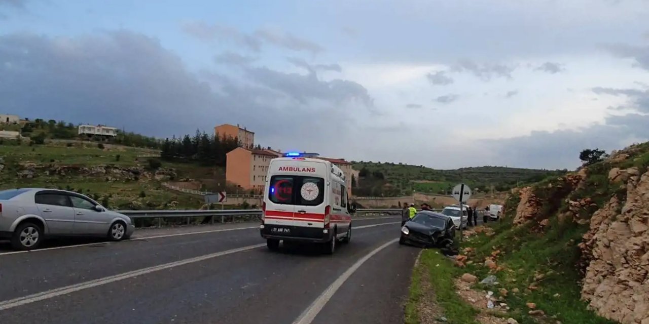 Diyarbakır'da trafik kazası: 6 yaralı