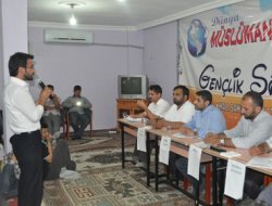 "Dünya Müslüman Gençlik Haftası" ilahi ve ezgi yarışması yapıldı