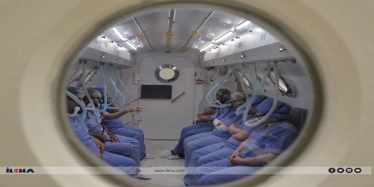 Hiperbarik oksijen tedavisi hastalara başarıyla uygulanıyor