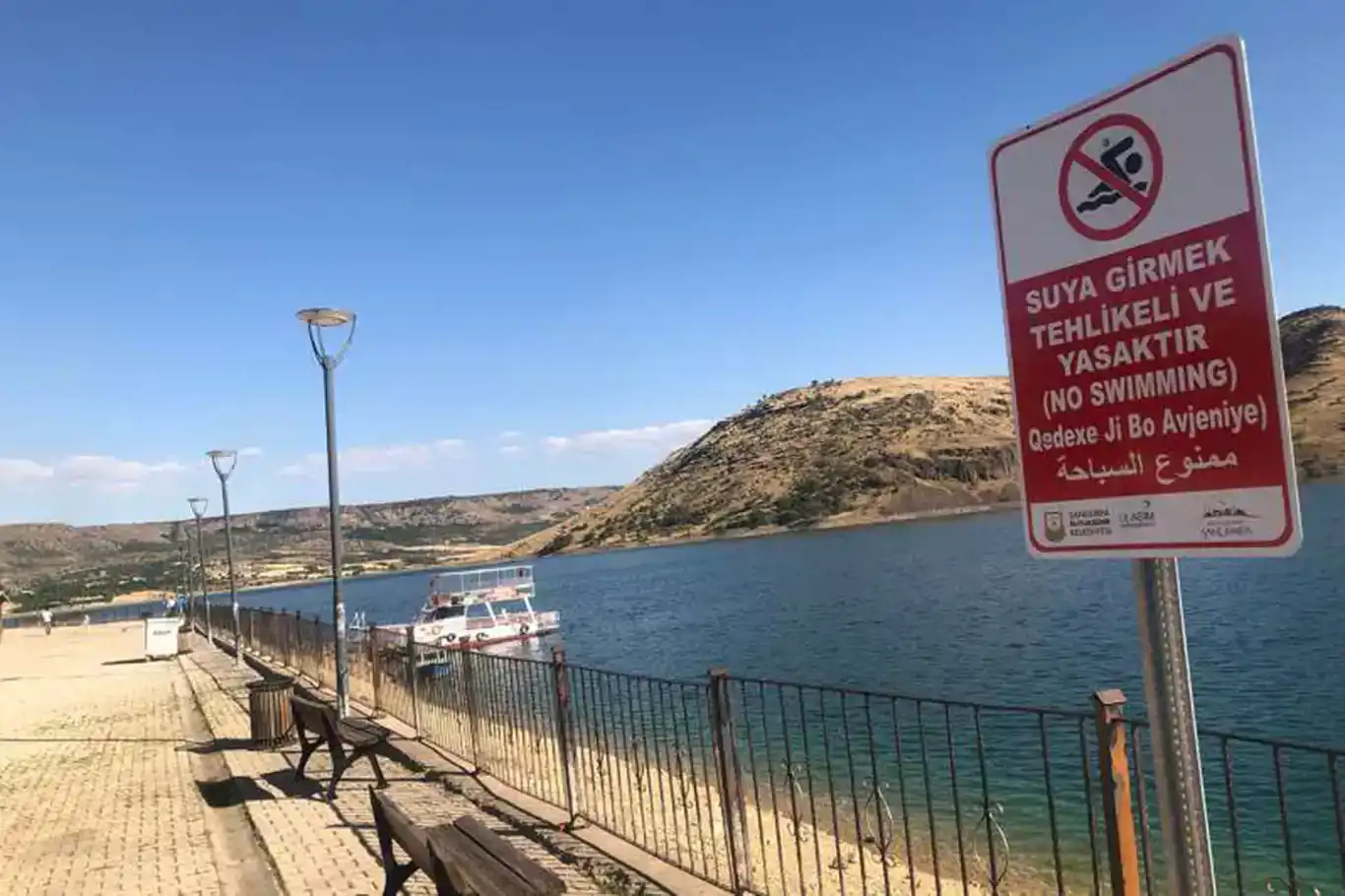 Zarokê ku ket nav Çemê Firatê canê xwe ji dest da