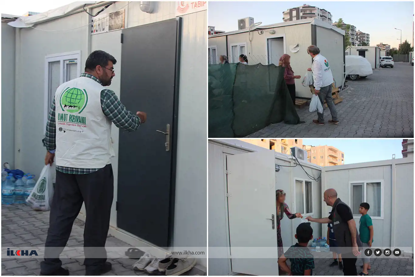 Kardeş STK'lar Adıyaman'da Kurban eti dağıttı
