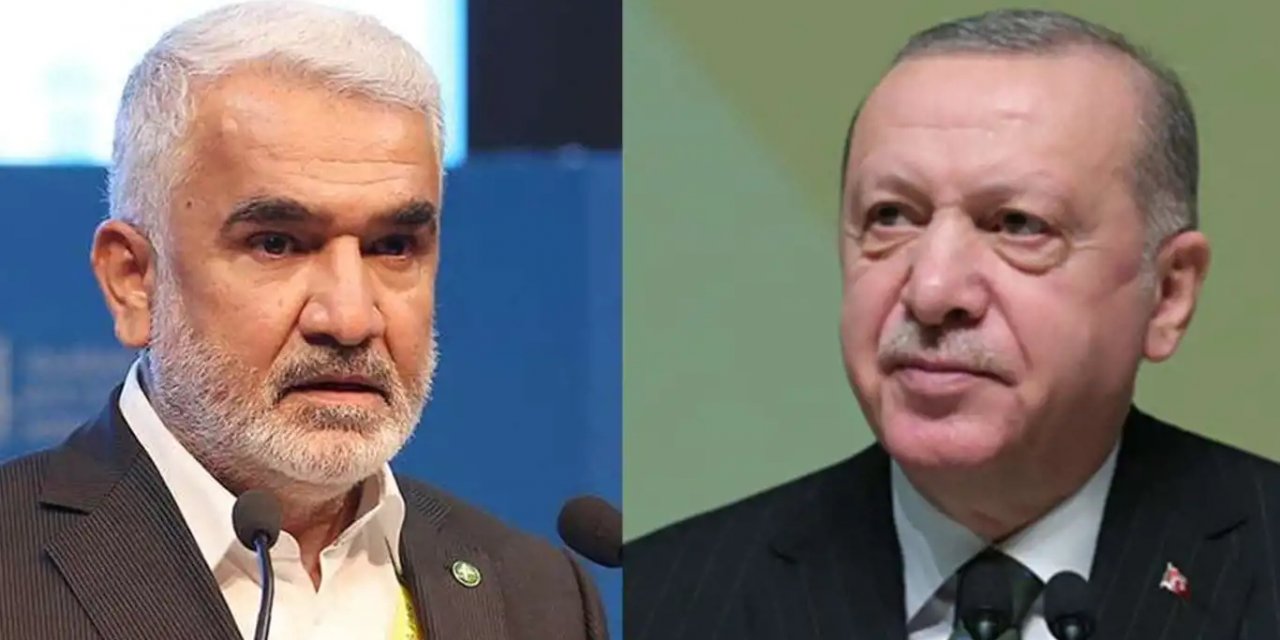 Cumhurbaşkanı Erdoğan, HÜDA PAR'a taziye ve geçmiş olsun dileklerini iletti