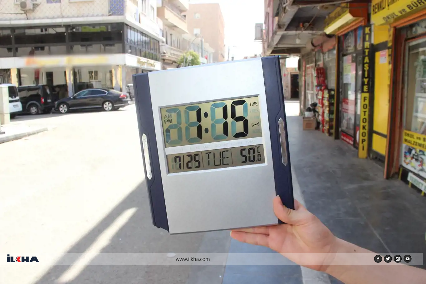 Cizre'de termometreler 50 dereceyi gördü