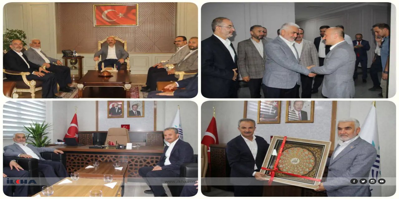 Yapıcıoğlu'dan Adıyaman Valiliği ve Belediye Başkanlığına ziyaret