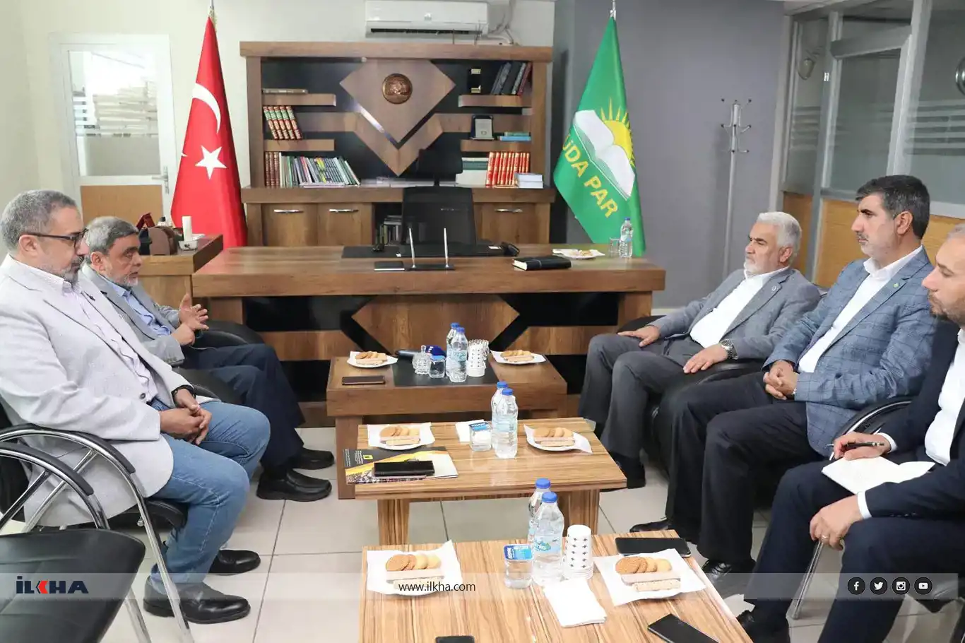 Ji rayedarên Îxwan-î Misliman ji HUDA PARê re ziyaret