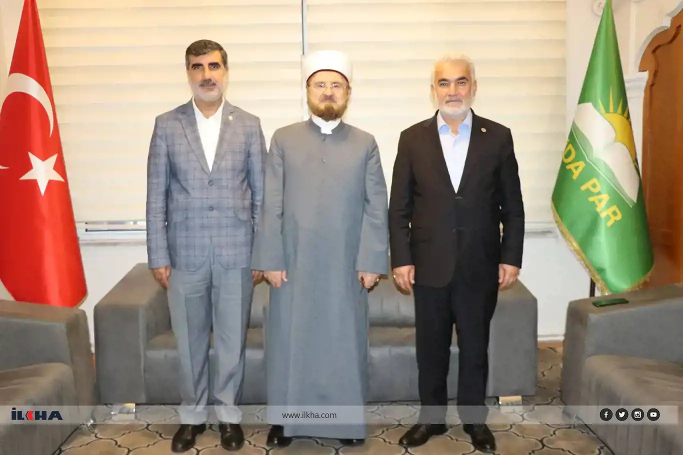 Sekreterê Giştî yê Yekîtîya Alimên Dinyayê Qaradaxî, bi Yapicioglu re hevdîtinê kir